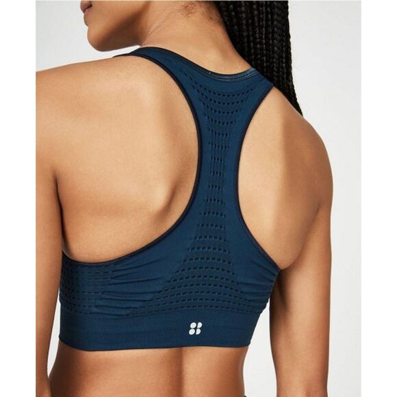 Sweaty Betty Stamina Bra Plum Color size Medium - Picture 2 of 6